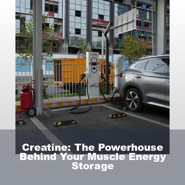 Creatine: The Powerhouse Behind Your Muscle Energy Storage